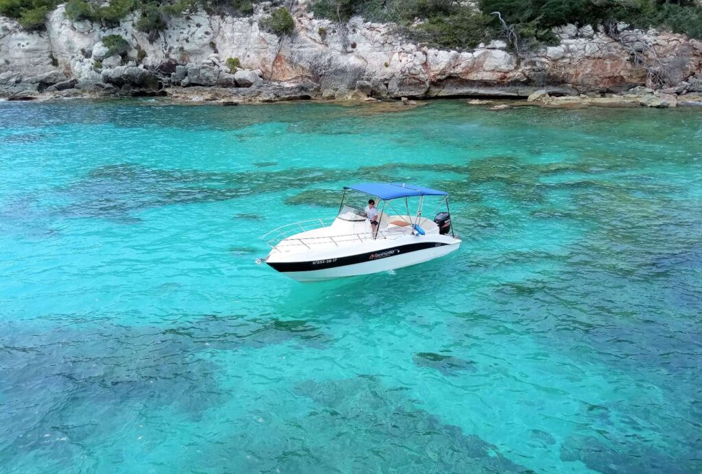 alquiler barco en menorca