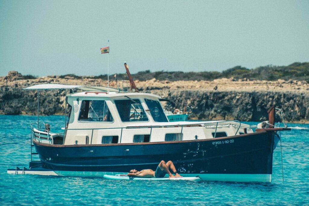 alquiler barco en menorca